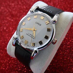 Vintage Oris AM044 Swiss-made, professionally refurbished: 17‑Jewel Manual Wind